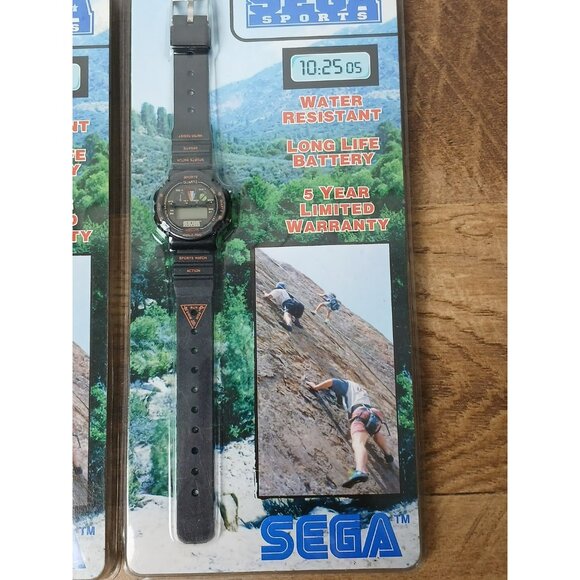 Sega Sports Watch Vintage Retro Quartz Lot of 5 - All Sealed - Rare! - Picture 3 of 12